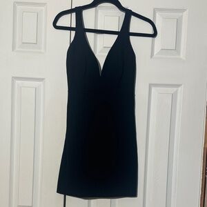 Lulu's Black Mini Dress